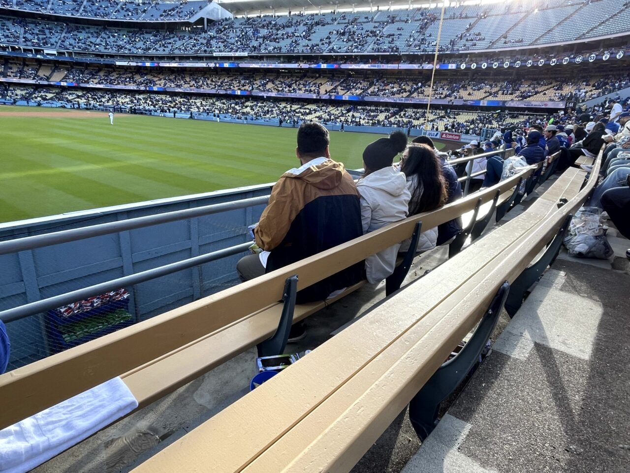 ドジャースタジアム　パビリオンシート
