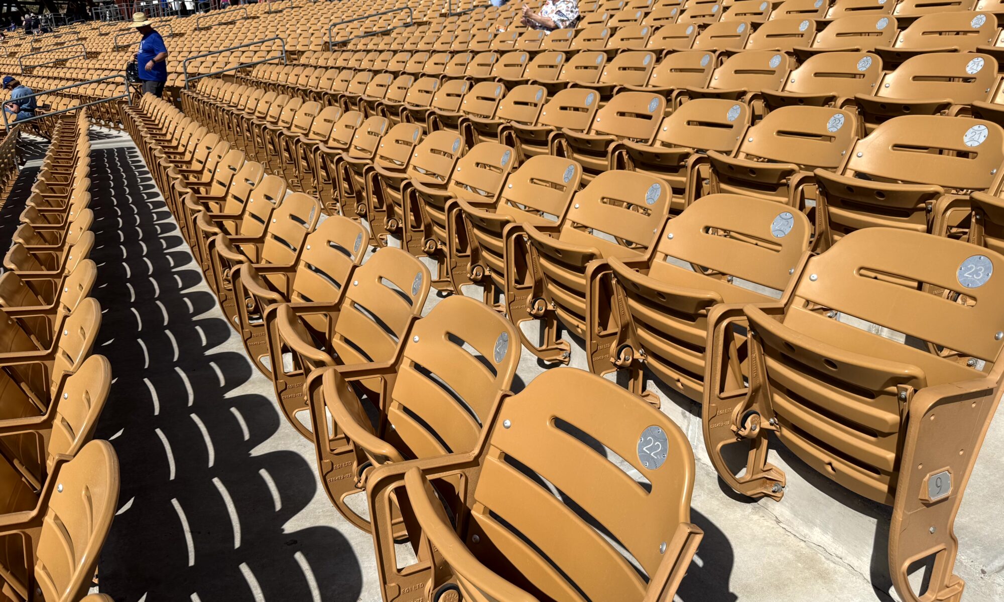 キャメルバックランチの座席